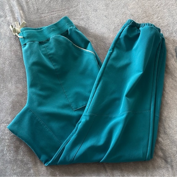Figs Technical Collection Pacific Blue Venice Scrubs Pants Jogger Size XL/T - Picture 10 of 11